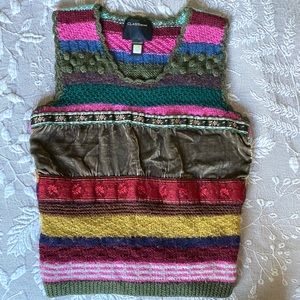 Roberto Cavalli patchwork vest